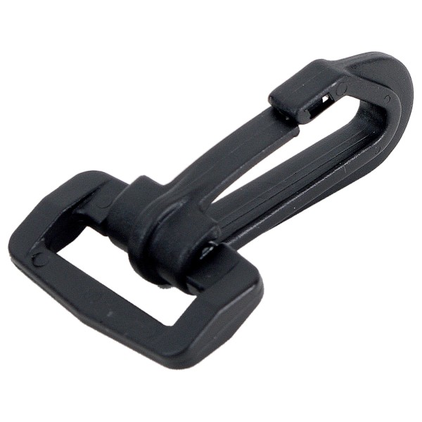 Image of Basic Nature - Karabiner Starr Gr 25 mm schwarz bei Bergfreunde.ch - der Outdoor Shop