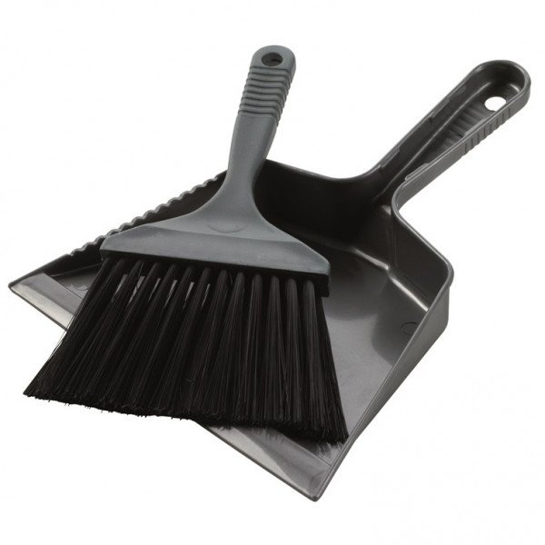 Easy Camp - Dustpan And Brush Gr One Size schwarz/grau