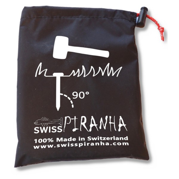 Image of SwissPiranha - Säckli Bag Gr 120 x 160 mm;150 x 180 mm schwarz bei Bergfreunde.ch - der Outdoor Shop