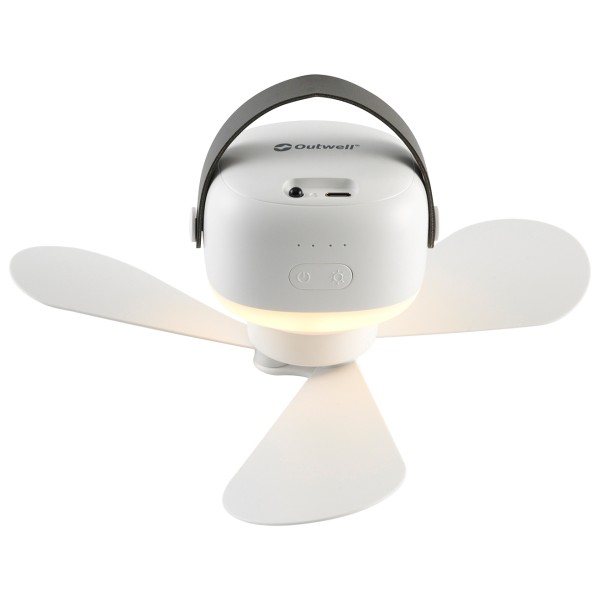 Outwell – Aurelios Wiederaufladbarer Ventilator – Ventilator Wit