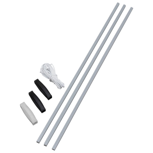 Outwell – Duratec Stangen-Set – Kampeeracessoires maat , Zwart