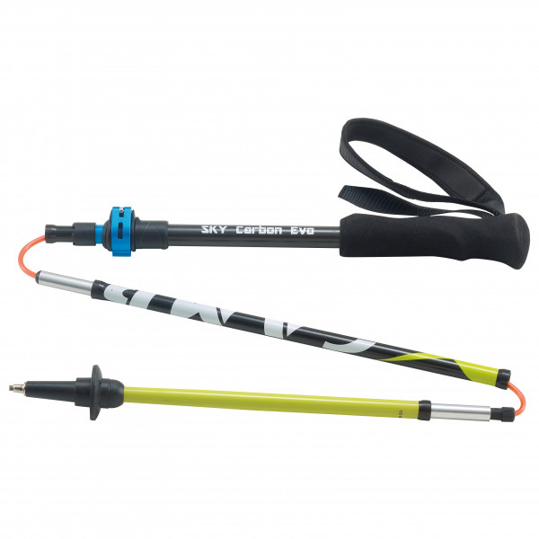 Image of C.A.M.P. - Sky Carbon Evo - Trekkingstöcke Gr 36-135 cm - 400 g schwarz/grün