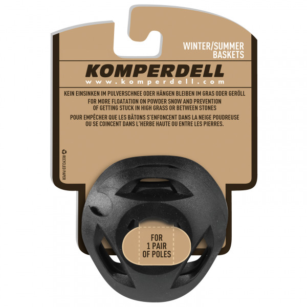 Komperdell Large UL Vario Reservetellers Zwart