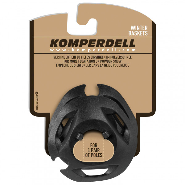 Komperdell Regular UL Eisflanke Ersatzteller (Gr One Size |schwarz)