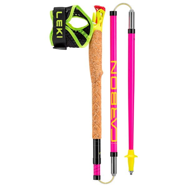 Leki Ultratrail FX.One Trailrunningstokken cm Neonpink / Neonyellow