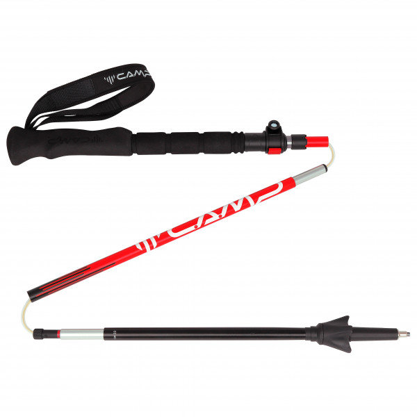 Image of C.A.M.P. - Sonic Alu 2.0 - Trekkingstöcke Gr 115-135 cm schwarz/rot