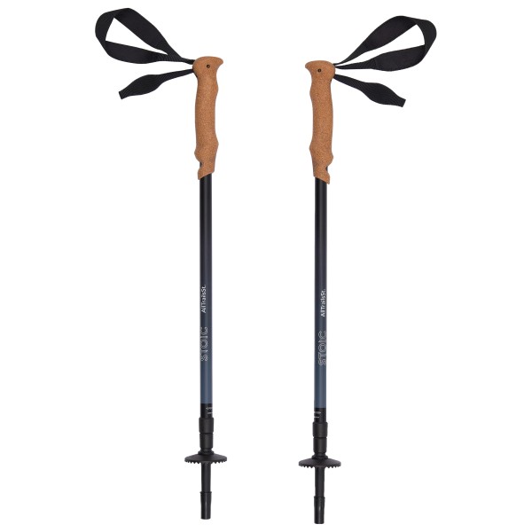 Image of Stoic - AllTrailSt. - Trekkingstöcke Gr 100-140 cm schwarz/ full foam contour