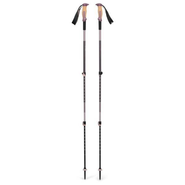 Black Diamond Trail Vista Shock Trek Poles Trekkingstöcke (Gr One Size |dark mauve)