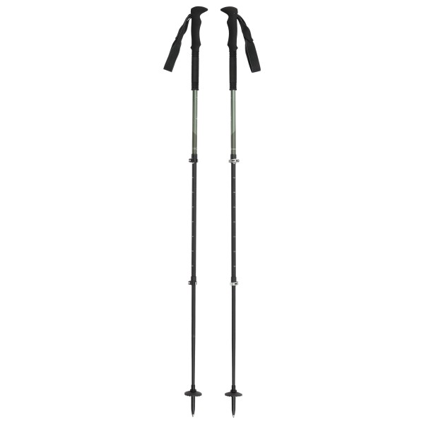 Komperdell Speed Trail Titanal Trekkingstokken -140 cm Zwart