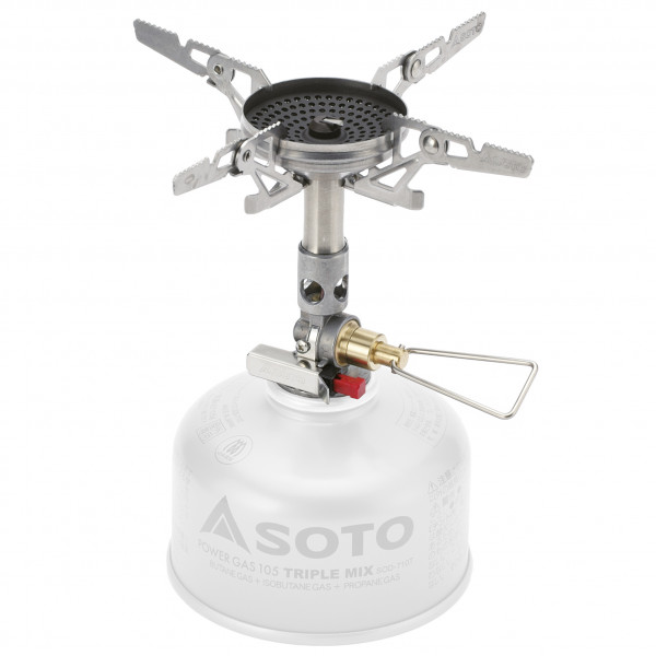 Soto Windmaster with Micro Regulator with 4Flex Gaskookstel Grijs