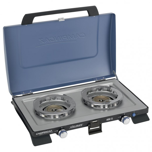 Image of Campingaz - 2-Flammkocher 400-S - Gaskocher grau/blau bei Bergfreunde.ch - der Outdoor Shop
