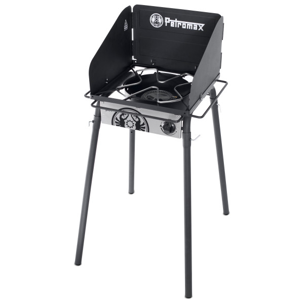 Petromax Kooktafel met Enkele Brander Gaskookstel Zwart