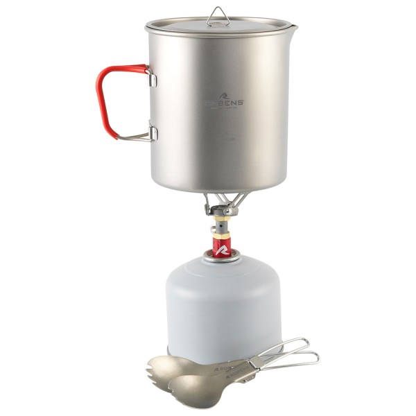 Robens – Fire Wisp Duo Kochset UL – Gaskookstel Grijs