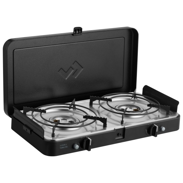 Cadac-Dometic – 2 Cook Turbo FFD Deluxe 30mbar – Gaskookstel / Zwart