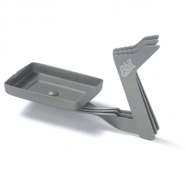 Image of Esbit - Titan Trockenbrennstoff-Kocher - Trockenbrennstoffkocher Gr 11 g grau bei Bergfreunde.ch - der Outdoor Shop