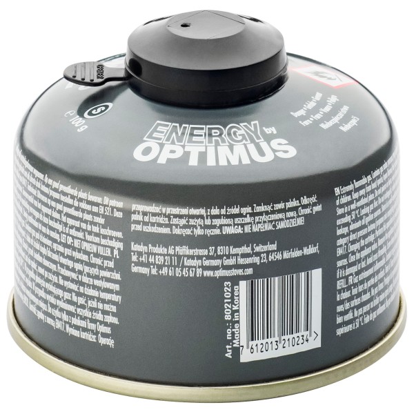 Optimus Gas 4-Season Gaskartusche (Gr 100 g |grau)