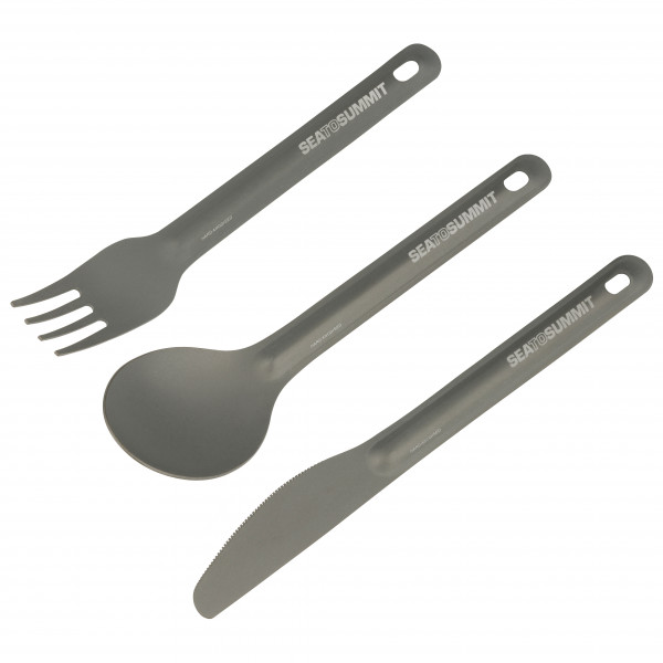 Image of Sea to Summit - Alpha Light Cutlery Set (3-teilig) grau bei Bergfreunde.ch - der Outdoor Shop