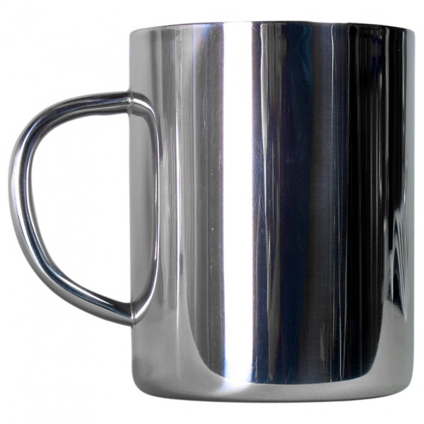 Image of Basic Nature - Edelstahl Thermobecher Deluxe Gr 0,2 l grau bei Bergfreunde.ch - der Outdoor Shop