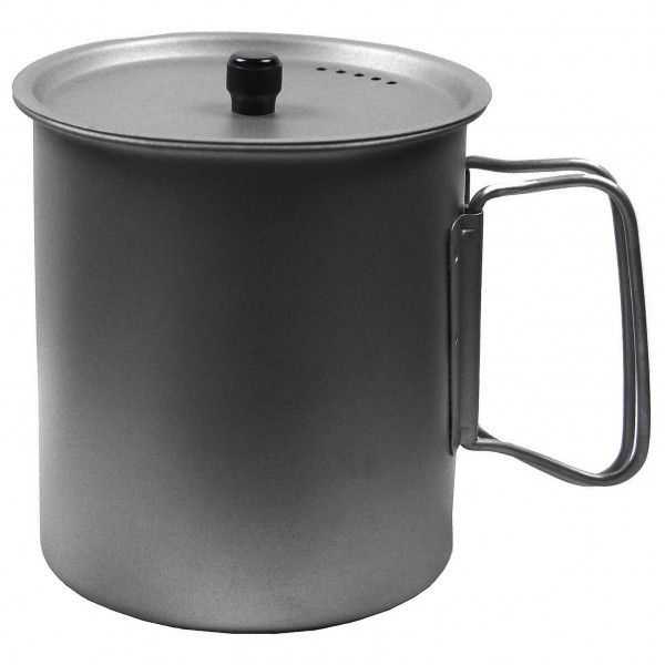 Image of Vargo - Ti-Lite Mug - Topf Gr 0,75 l schwarz/grau bei Bergfreunde.ch - der Outdoor Shop
