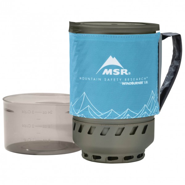 Image of MSR - WindBurner Duo Accessory Pot - Topf Gr 1,8 l grau bei Bergfreunde.ch - der Outdoor Shop
