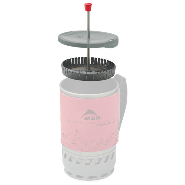 Image of MSR - WindBurner Coffee Press Kit 1.0 L Gr 1 l rot bei Bergfreunde.ch - der Outdoor Shop