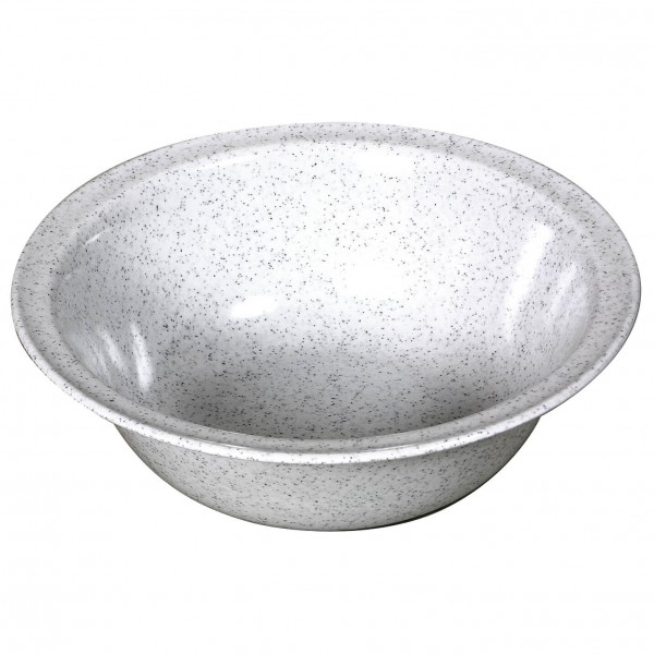 Image of Waca - Melamin Schüssel groß - Geschirr Gr Ø 23,5 cm grau/weiß