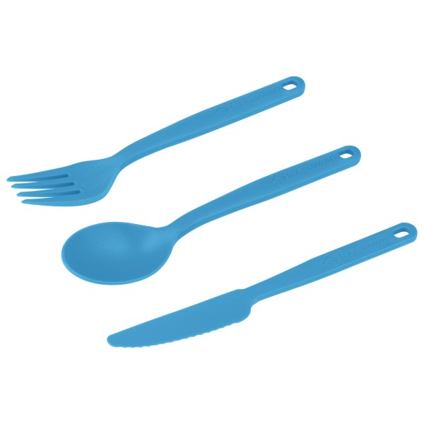 Sea to Summit Camp Cutlery Set 3Pc (blau)