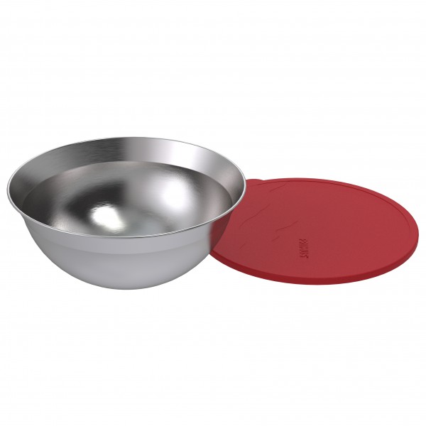 Image of Primus - Campfire Bowl Stainless with Lid Gr One Size grau/rot/rosa