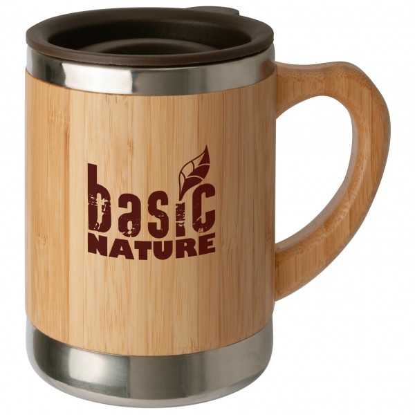 Image of Basic Nature - Edelstahlbecher ''Bambus'' - Tasse Gr 0,3 l beige bei Bergfreunde.ch - der Outdoor Shop