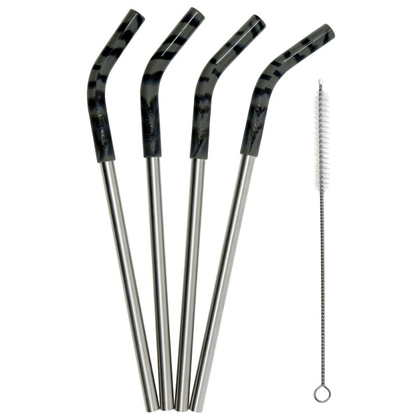 Image of Mizu - Straw Set - Trinkhalm grau bei Bergfreunde.ch - der Outdoor Shop