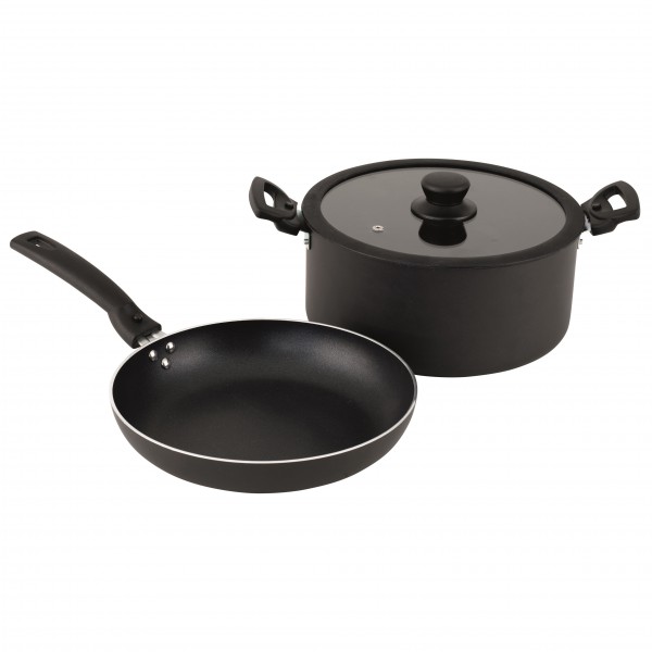 Image of Outwell - Culinary Set L - Topf schwarz/grau bei Bergfreunde.ch - der Outdoor Shop