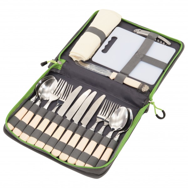 Image of Outwell - Picnic Cutlery Set - Picknick-Set Gr 28 x 5 x 23 cm grau bei Bergfreunde.ch - der Outdoor Shop