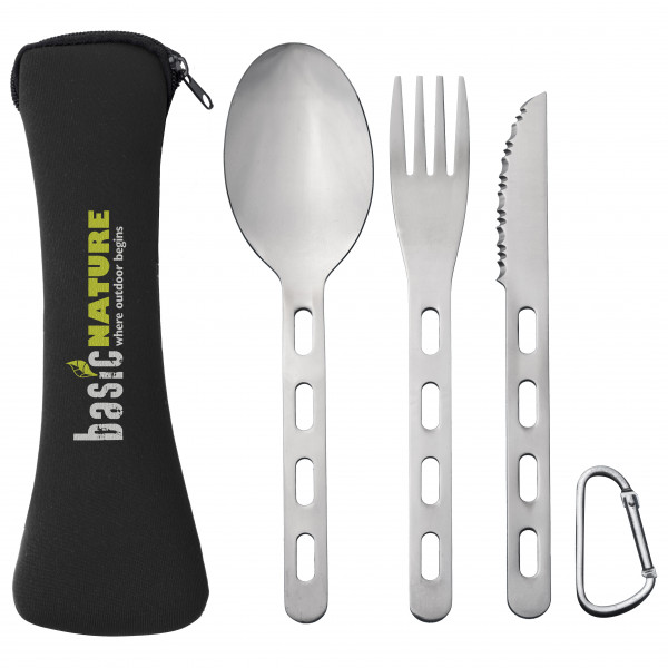 Image of Origin Outdoors - Besteckset Biwak "Backcountry"' grau'