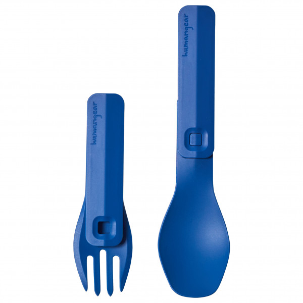 Image of humangear - Besteck GoBites Click - Besteck blau;grau/schwarz;rot