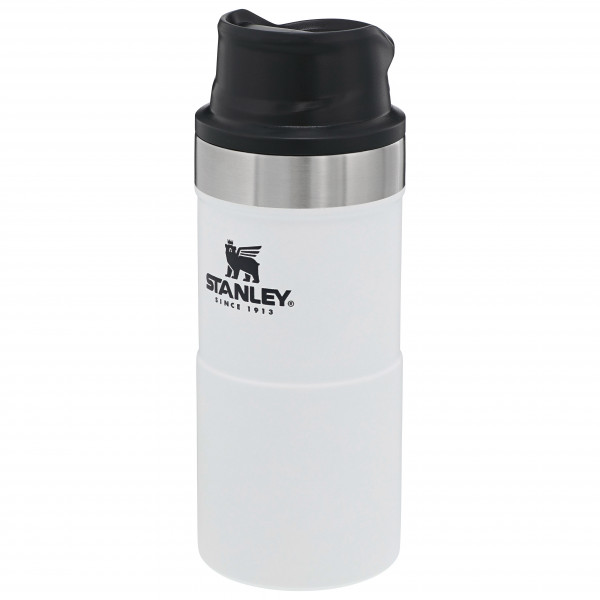 Image of Stanley - Cassic Trigger Action Travel Mug - Becher Gr 350 ml grau/weiß bei Bergfreunde.ch - der Outdoor Shop