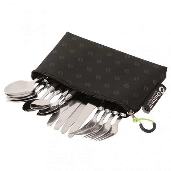 Image of Outwell - Pouch Cutlery Set - Besteck-Set schwarz