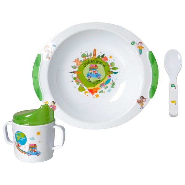 Image of Brunner - Around the world 6M+ - Geschirr-Set Gr 3 Pieces weiß bei Bergfreunde.ch - der Outdoor Shop
