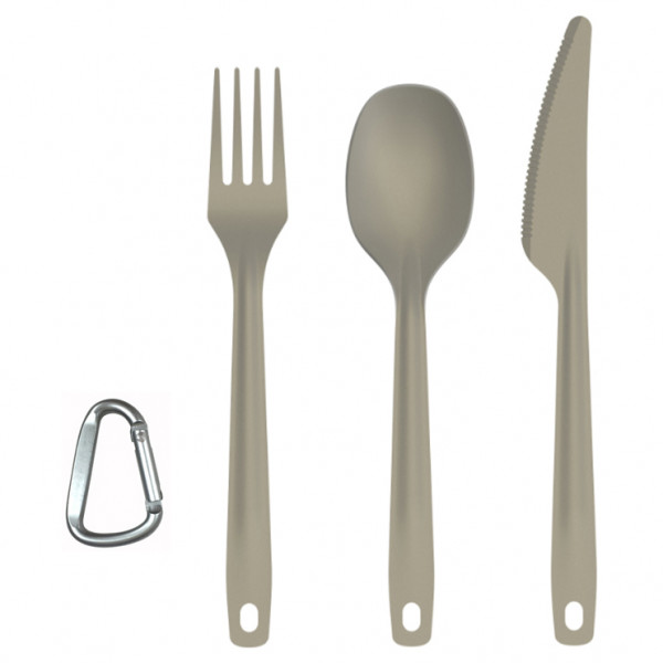 Image of Origin Outdoors - Besteckset Titan - Besteck-Set grau