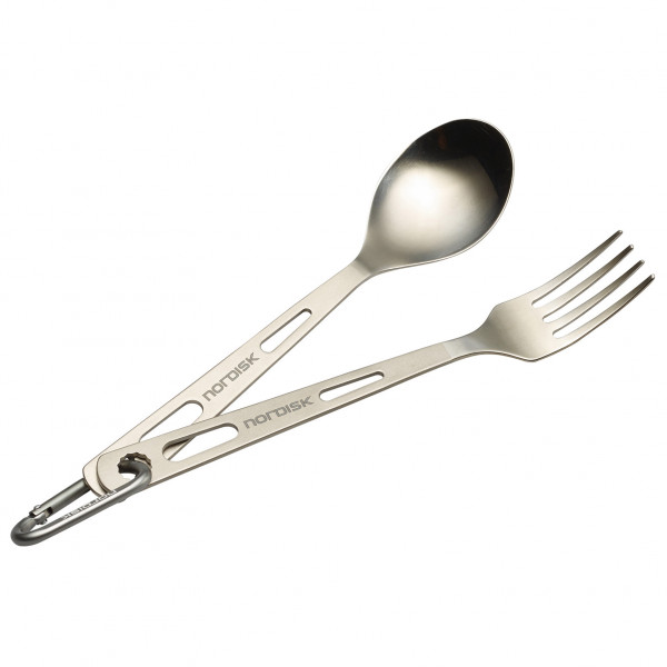 Image of Nordisk - Titanium Cutlery - Besteck-Set grau bei Bergfreunde.ch - der Outdoor Shop