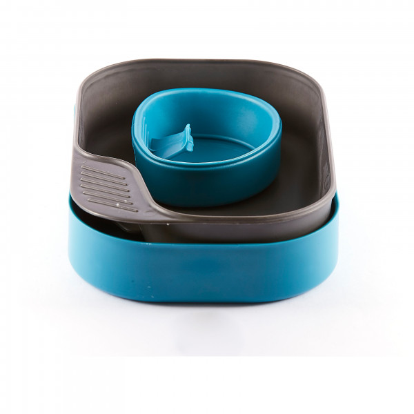 Image of Wildo - Camp-A-Box Basic Green - Geschirr-Set blau bei Bergfreunde.ch - der Outdoor Shop