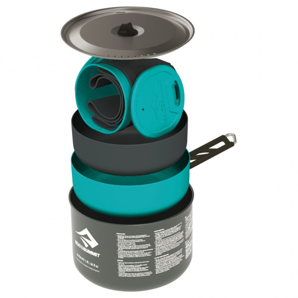 Image of Sea to Summit - AlphaSet 2.1 - Topf grau bei Bergfreunde.ch - der Outdoor Shop