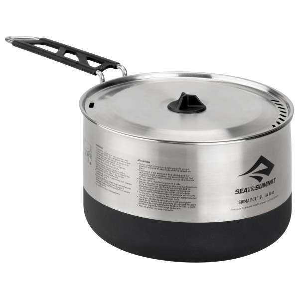 Image of Sea to Summit - Sigma Pot - Topf Gr 1,2 l;1,9 l;2,7 l;3,7 l grau bei Bergfreunde.ch - der Outdoor Shop