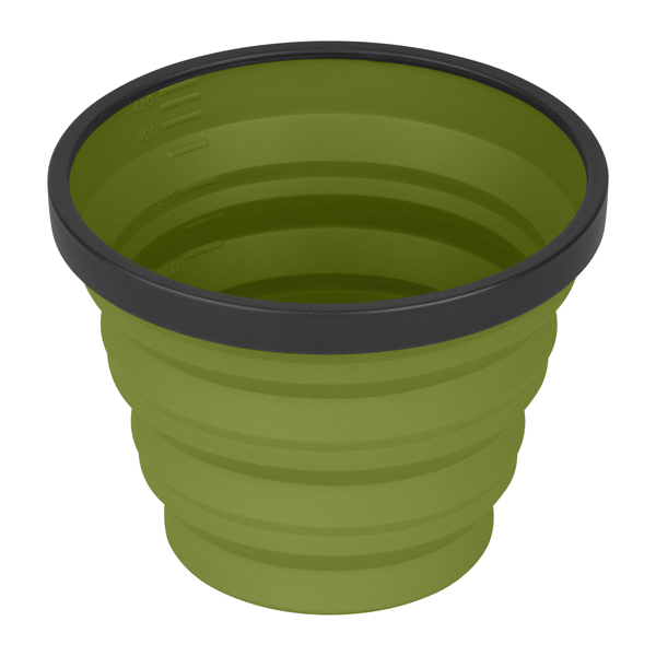 Image of Sea to Summit - X-Mug - Becher Gr Ø 11 x 8 cm oliv bei Bergfreunde.ch - der Outdoor Shop