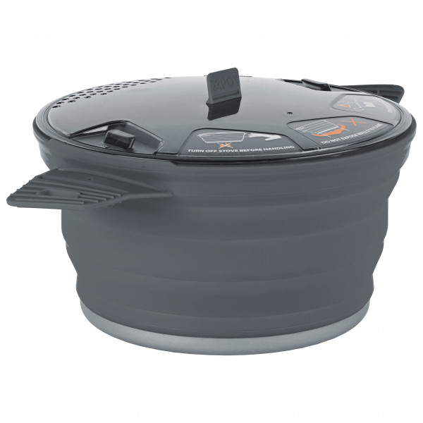 Image of Sea to Summit - X-Pot - Topf Gr 2,8 l;4 l grau;oliv bei Bergfreunde.ch - der Outdoor Shop