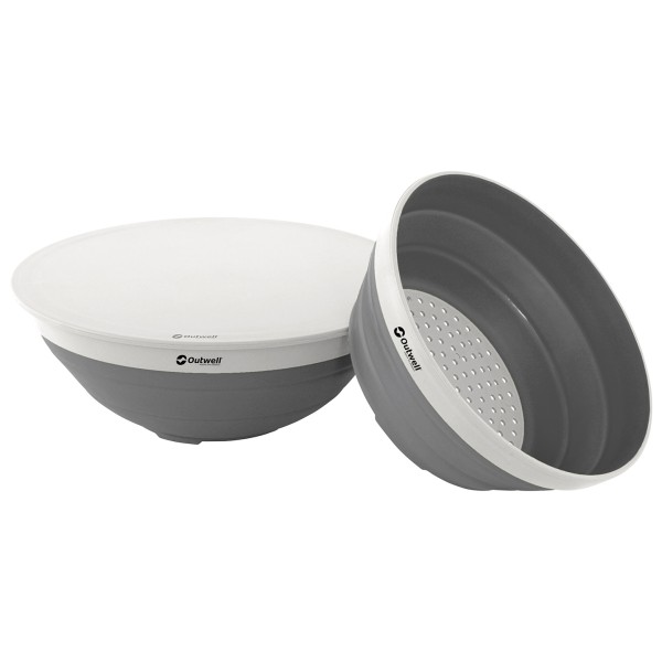 Schüssel Outwell Collaps Bowl & Colander Set (Gr 3,5 l |grau)