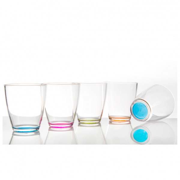 Brunner - Set Tahiti Color - Becher Gr 200 ml weiß