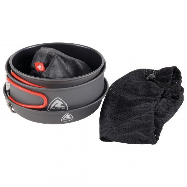 Image of Robens - Fire Beetle Pro Cook Set M - Kochset Gr One Size grau/schwarz