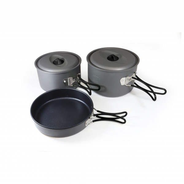 Image of Origin Outdoors - Biwak Topfset Family - Topf Gr 4-5 Personen grau/weiß