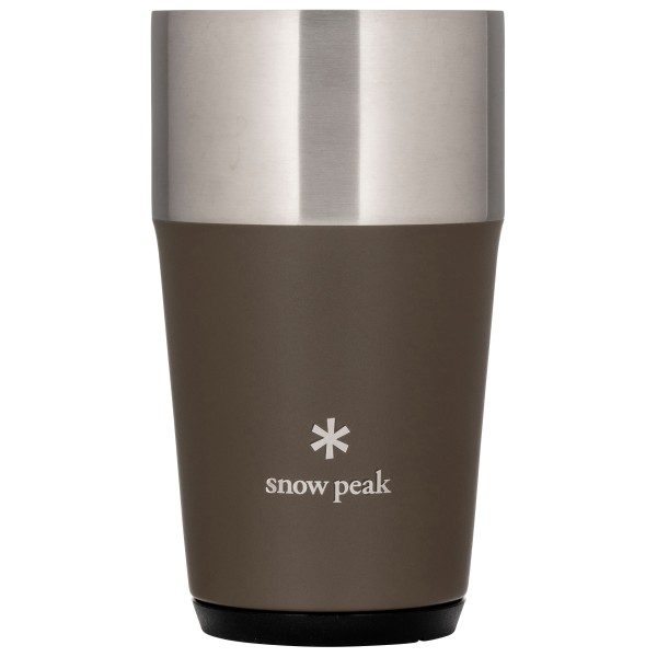Image of Snow Peak - Shimo Tumbler - Isolierbecher Gr 470 ml braun;grau