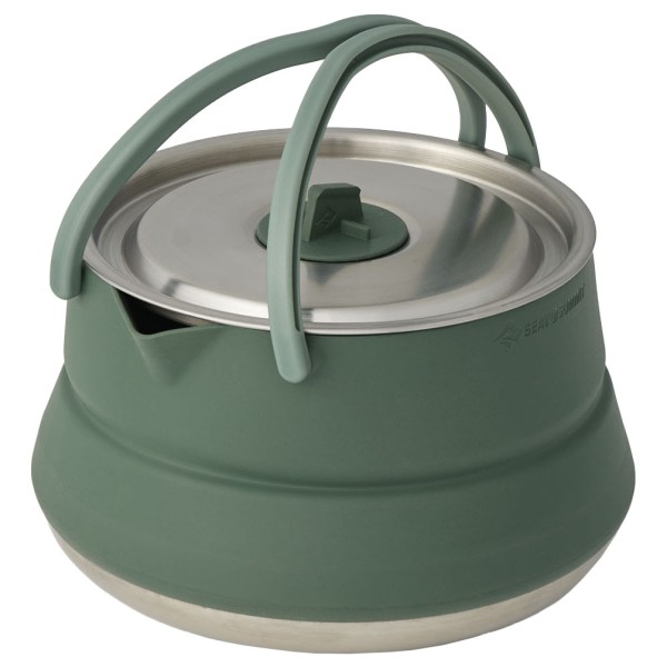 Image of Sea to Summit - Detour Stainless Steel Collapsible Kettle Gr 1,6 Liter grün